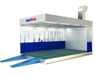 YS-PRP-B Smart Repair Lackierkabine Vorbereitungsplatz Lackeiranlage inkl.Transport & Montage