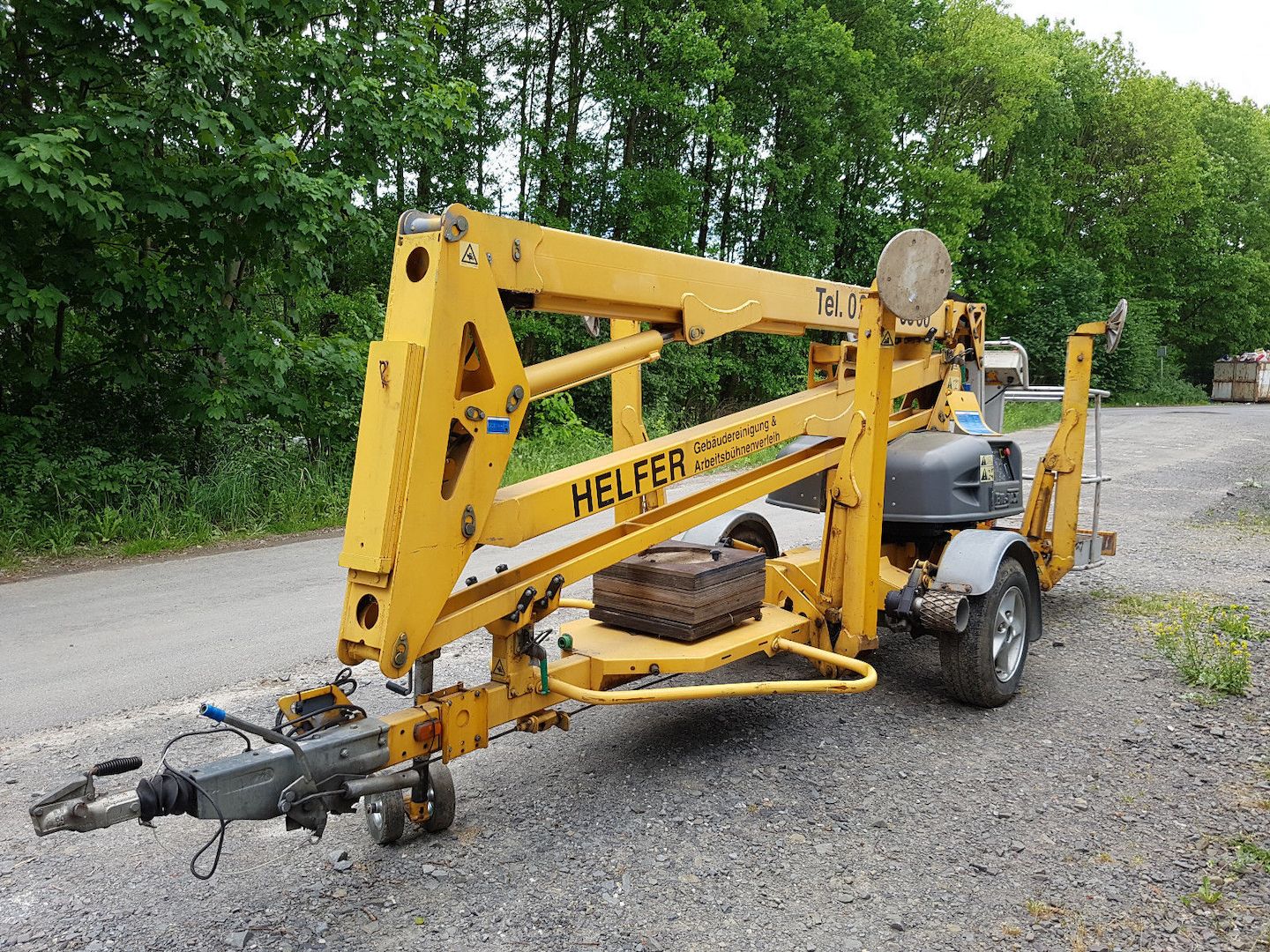 Arbeitsbühne - Telekop - Gelenk - Anhängerbühne