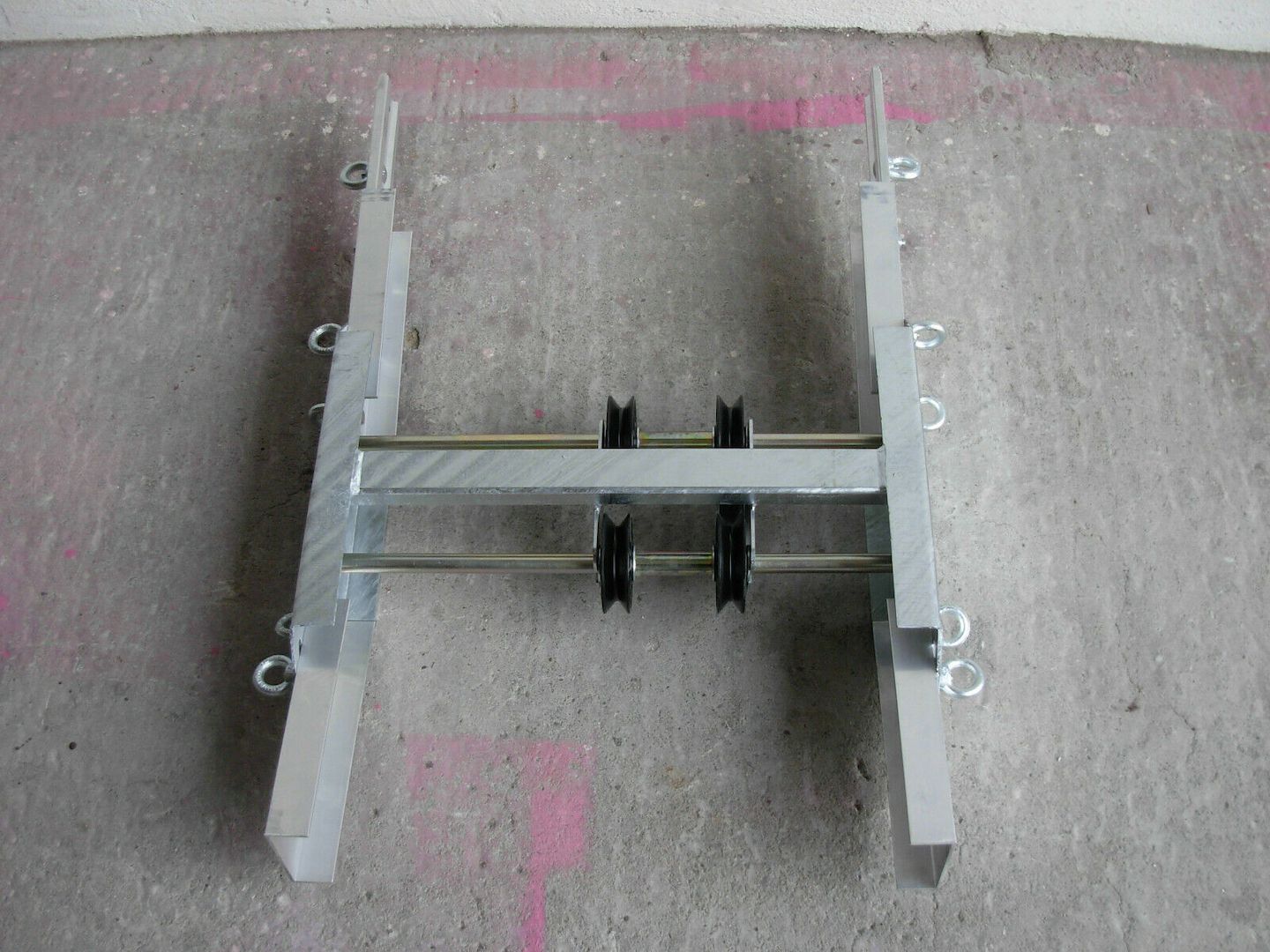 11,5 m GEDA FIXLIFT BAUAUFZUG Dachdeckeraufzug Schrägaufzug 250 Lastenaufzug