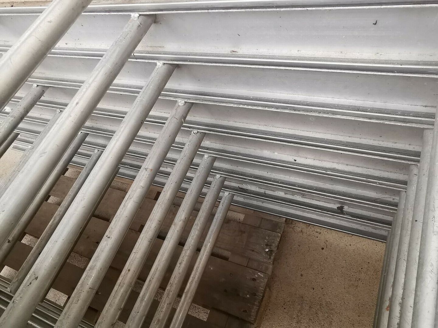 AluLift Böcker Steinweg Toplift 17m Geda Schrägaufzug Bauaufzug Alu Steckaufzug