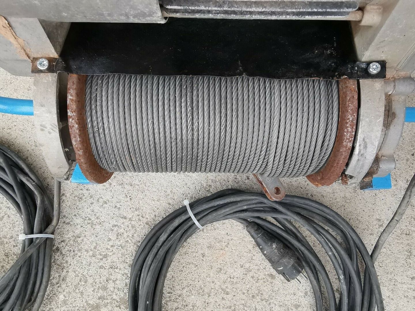 AluLift Böcker Steinweg Toplift 17m Geda Schrägaufzug Bauaufzug Alu Steckaufzug