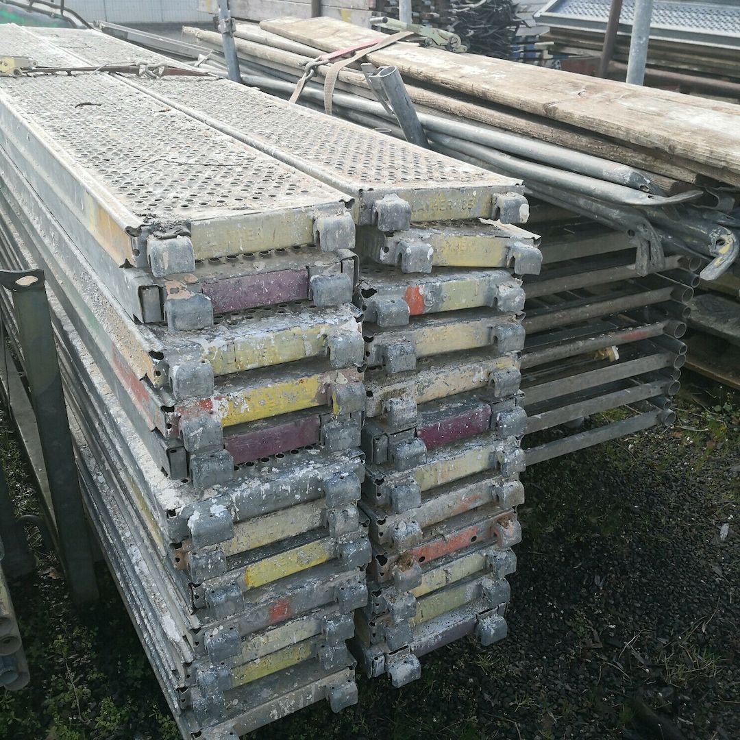 200m² gebrauchtes Gerüst 2,57 und 3,0 m Felder