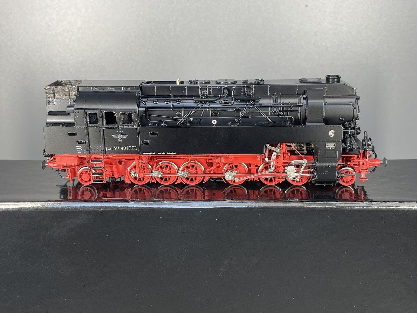 H0 MICRO-METAKIT DR BR 97 401 Zahnradlok 02800H limitiert DC OVP / 4 N 168