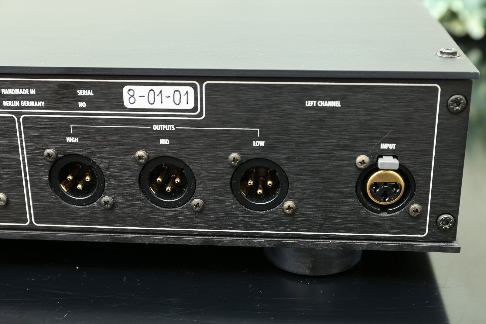 Burmester 949 MK II Speaker with ACTIVE Crossover Certificate Speaker!