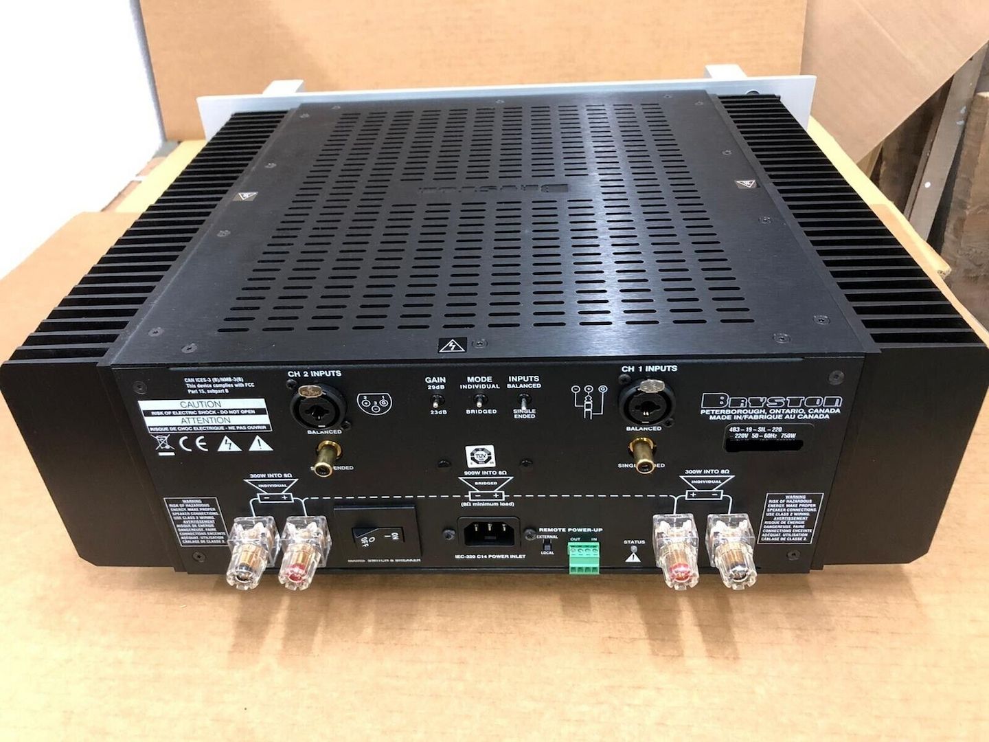 Bryston 4B3 (O Bryston Silver Version 19  inch )