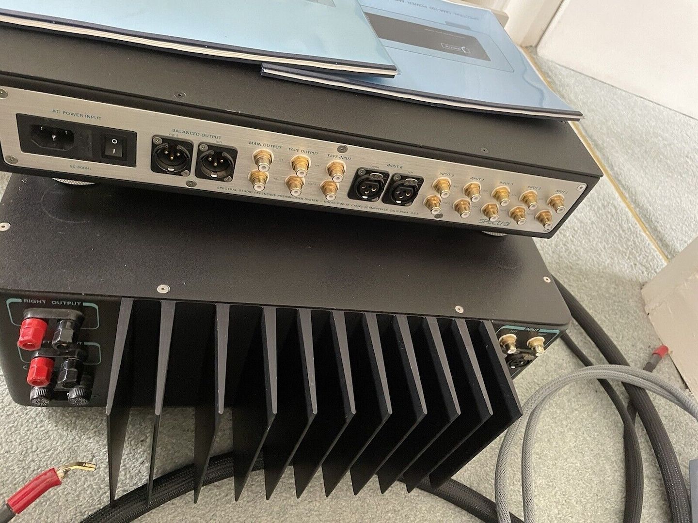 Spectral DMA-150 S2 + DMC 30S Verstärker