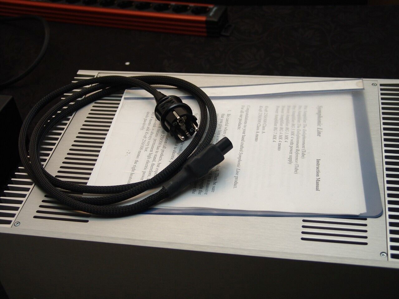 SYMPHONIC LINE RG7 MK 4 Reference Edition Stereo-Leistungsverstärker