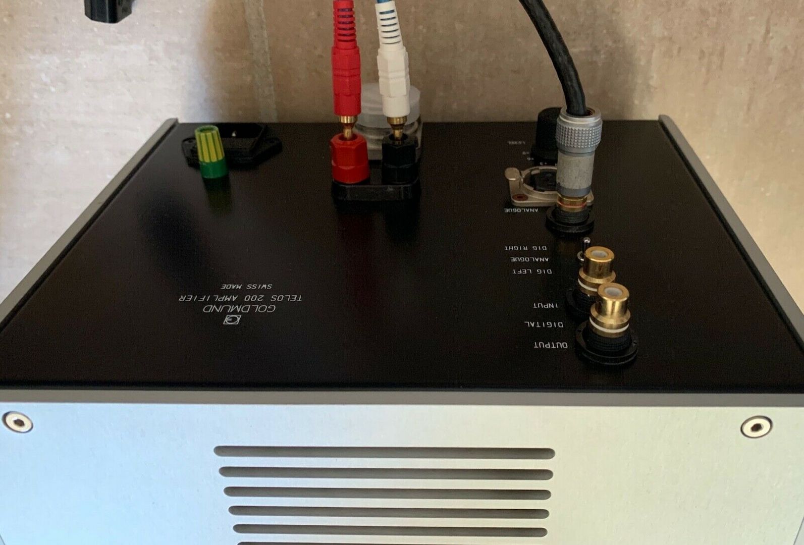 Goldmund Telos 200 Monoblocks-Verstärker