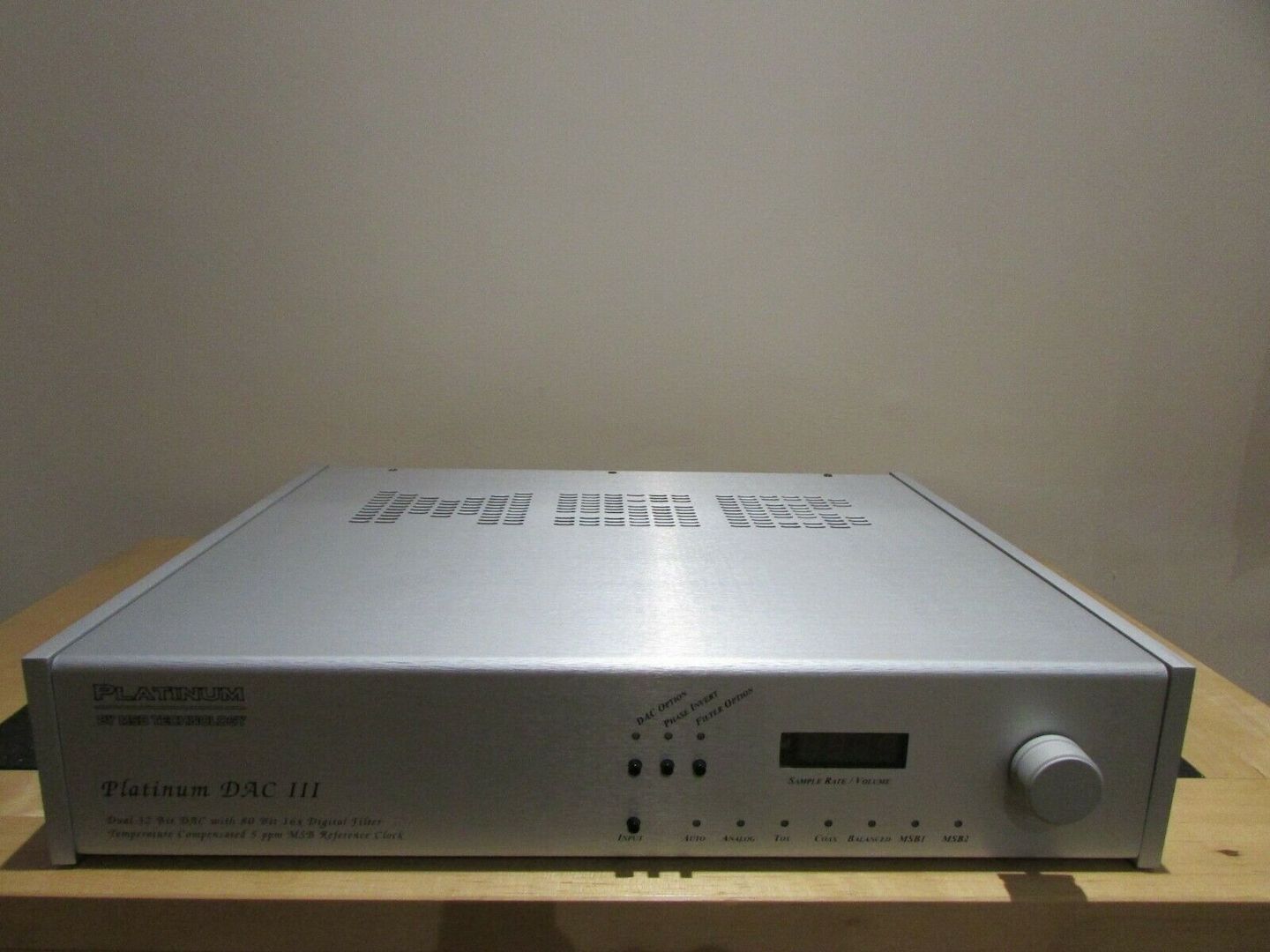 MSB PLATINUM DAC 3 SIGNATURE