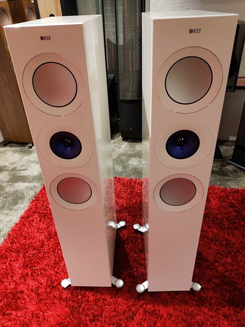 KEF Reference 3 Blue Ice White