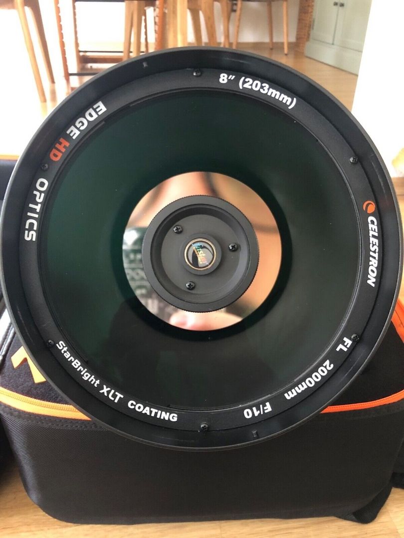Celestron EdgeHD 8+ OPT. Reducer x0.7+OPT. ZWO Motorfokus