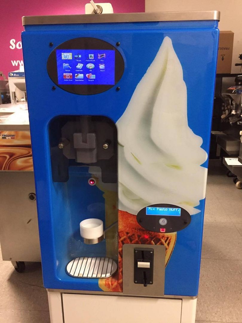 Carpigiani Softeismaschine 191 P SP Magica Top Zustand Münzeinwurf, Eiscafe