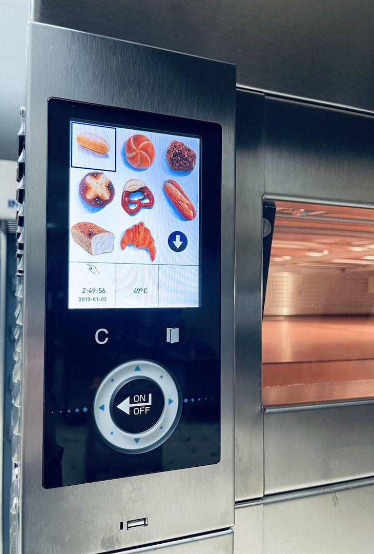 Wiesheu EBO 128 Sx4 Etagenbackofen Backofen mit Gärschrank und Abzugshaube