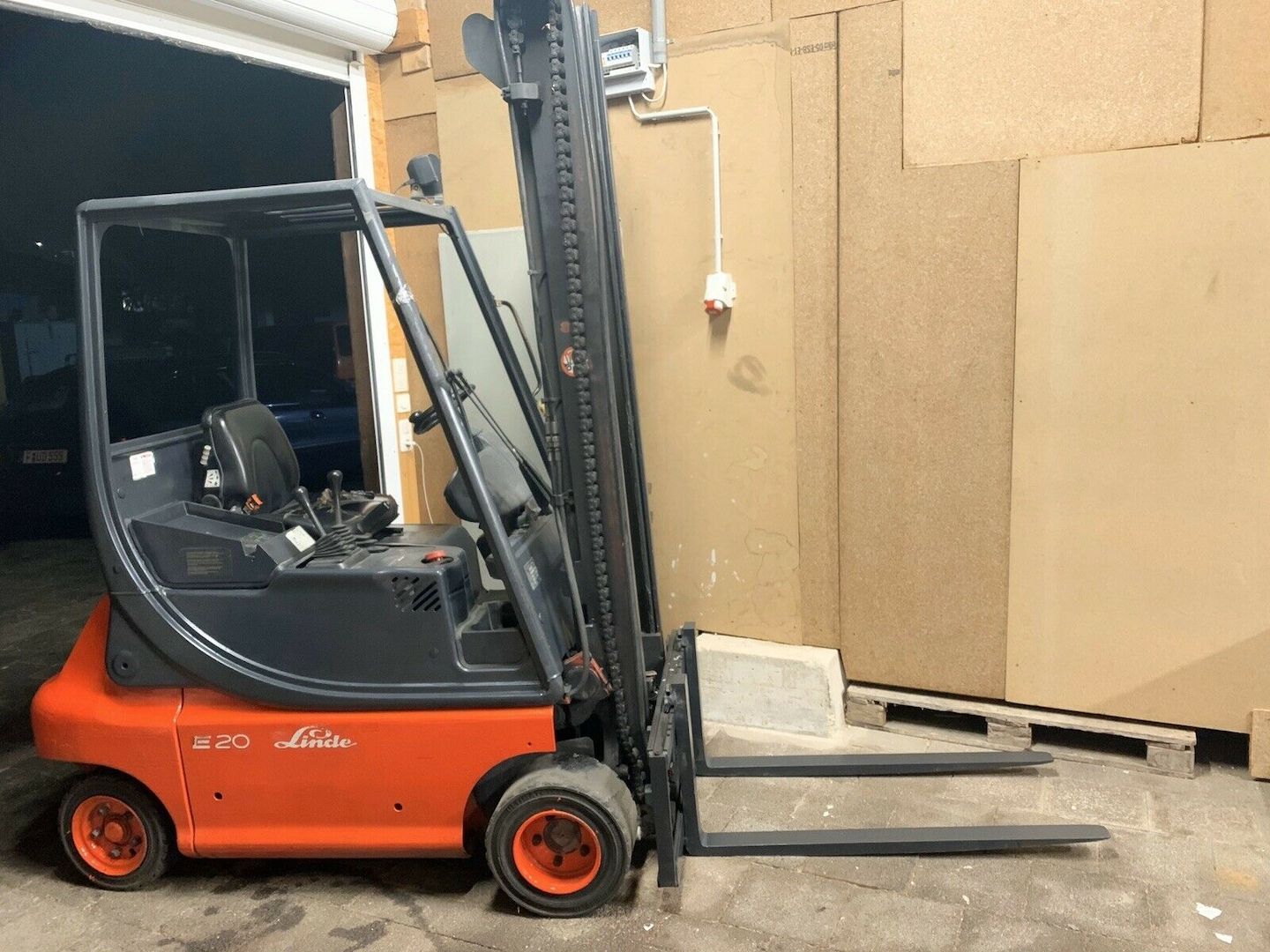 Linde E20 Gabelstapler Stapler Elektrostapler