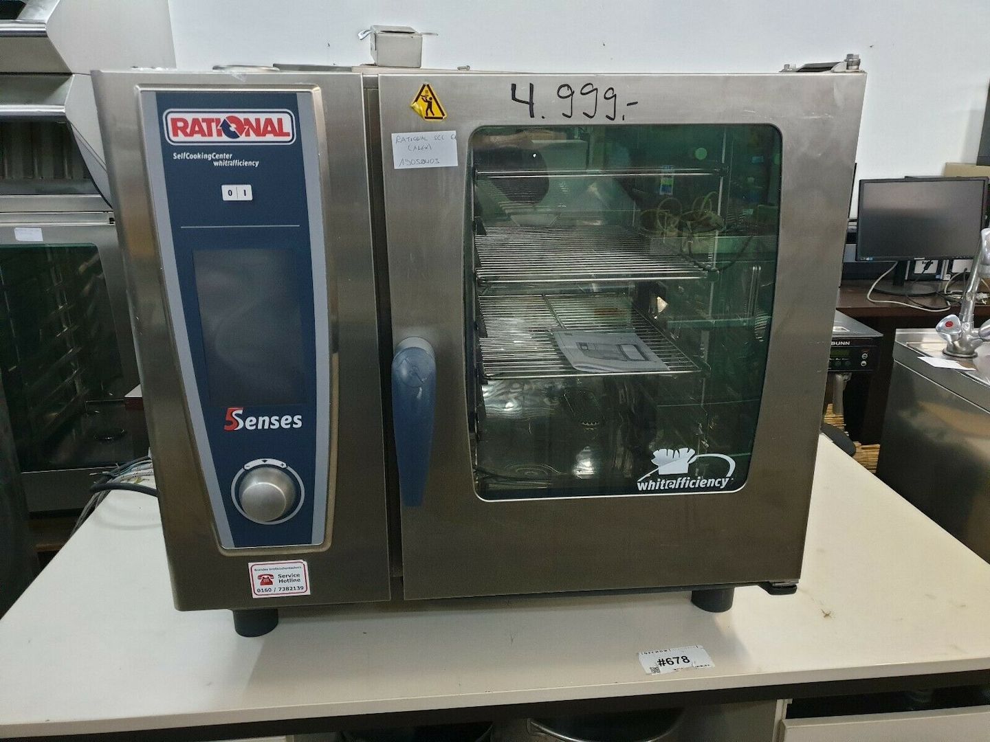 überholter Rational SCC 61 WE 5Senses Kombidämpfer
