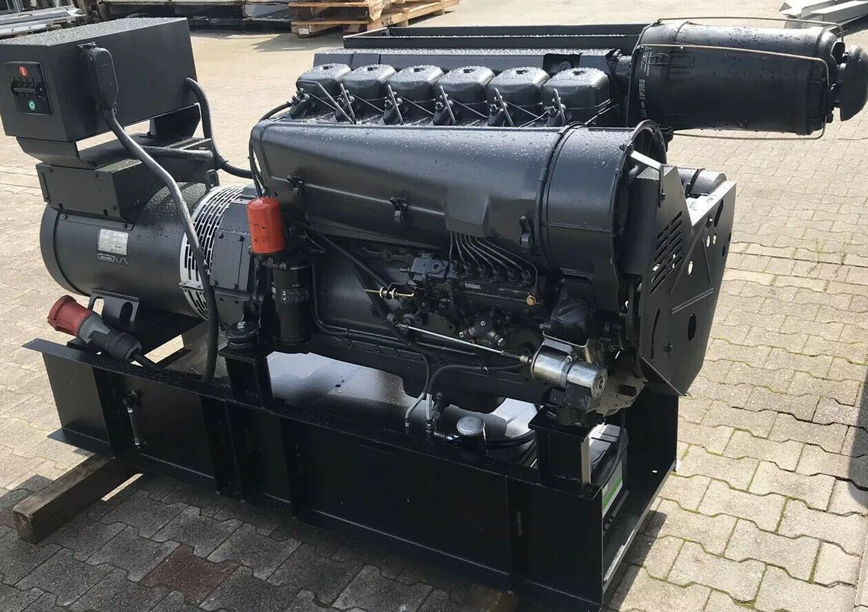 Stromerzeuger Stromaggregat Aggregat Generator Diesel Anhänger Netzersatzanlage