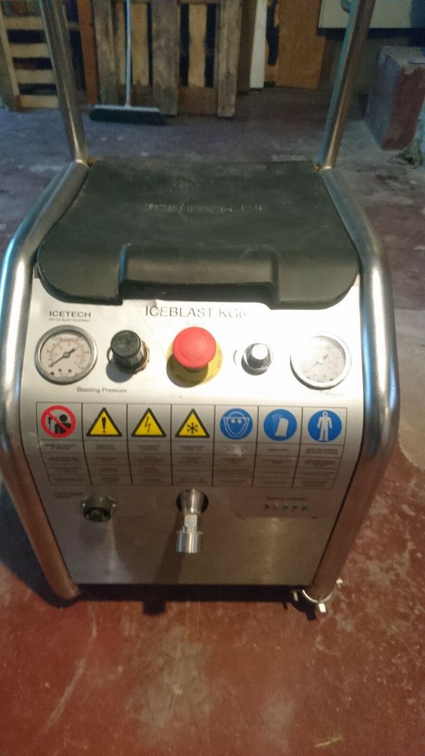 Trockeneistrahlgerät Ice Tech KG 6,Ice Blast KG 6