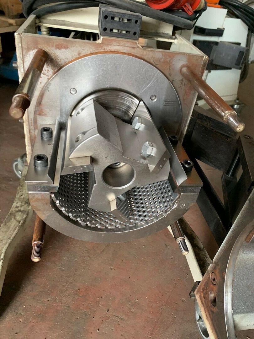 Wanner 14.13 EZ-SS Beistellmühle Schneidmühle Granulatmühle Kabelschredder Bj 94