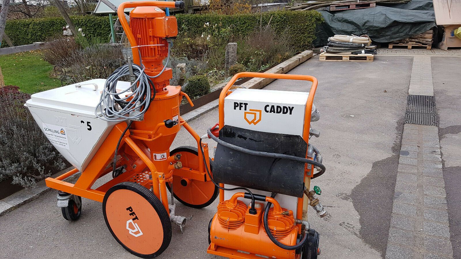 Putzmaschine PFT G4, G5, Vorführgerät