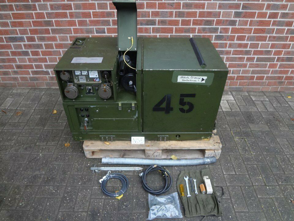 Stromaggregat Stromerzeuger 6,5kW Diesel Strom erzeugen ex Bundeswehr (NS5)