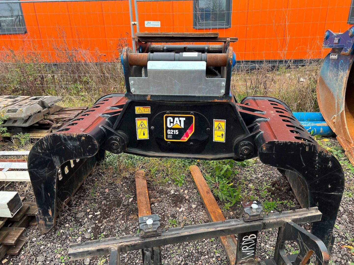 Abbruch Sortiergreifer, CAT-G215 GC