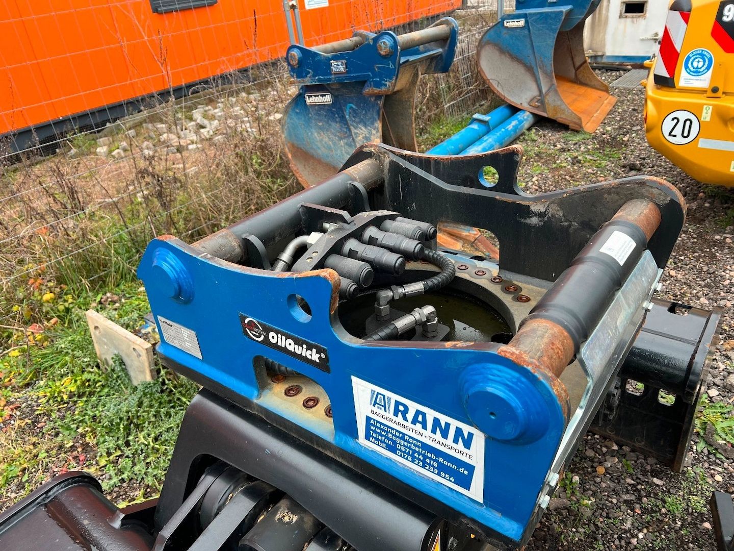 Abbruch Sortiergreifer, CAT-G215 GC