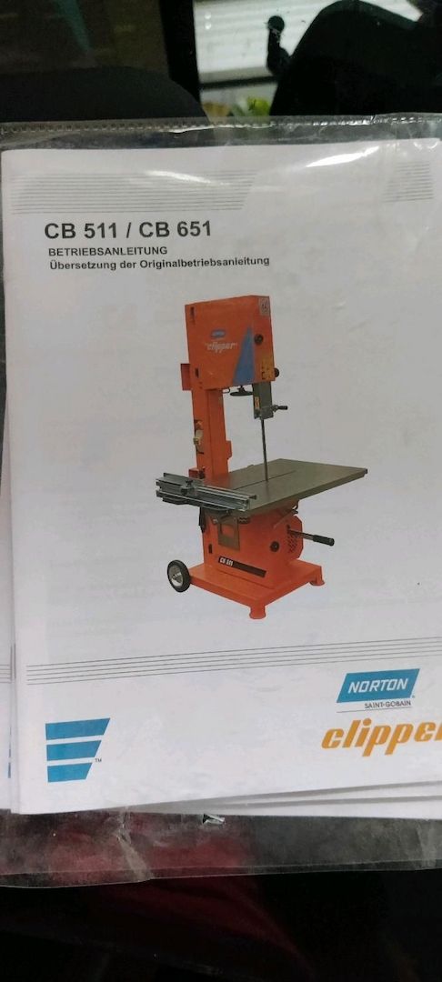 Bandsäge Clipper CB 511 Yton Porenbeton