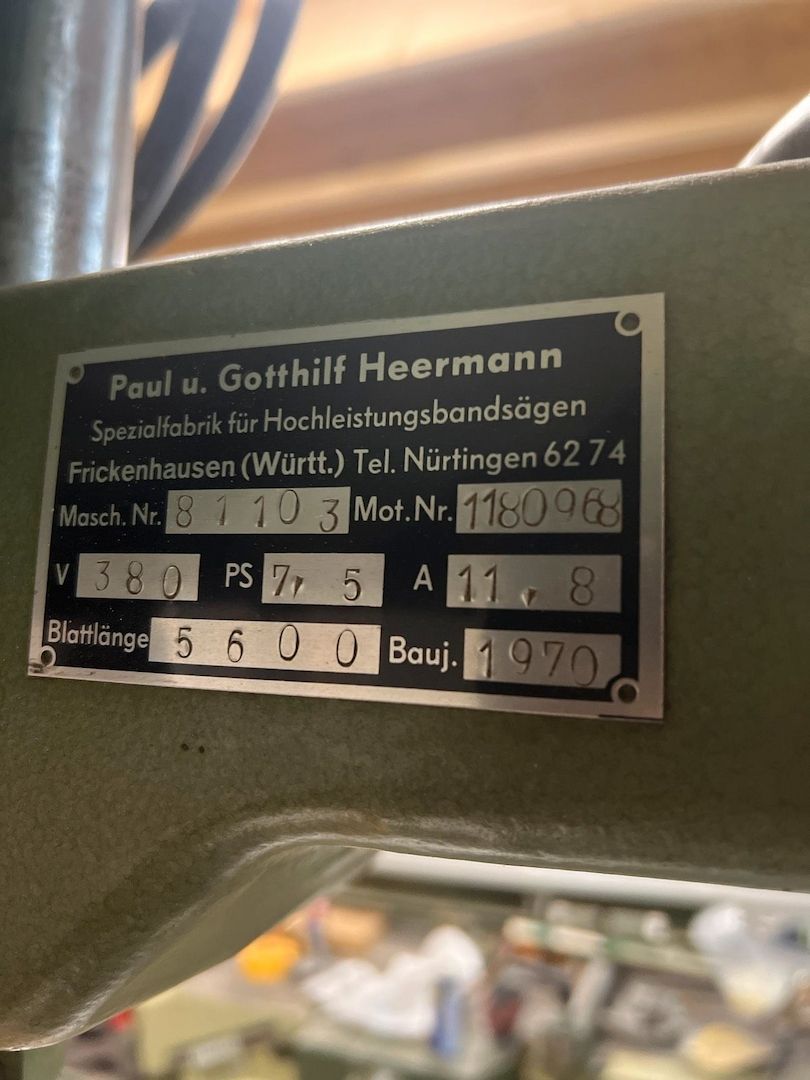 Bandsäge Hema Tischlerei Säge PH 800