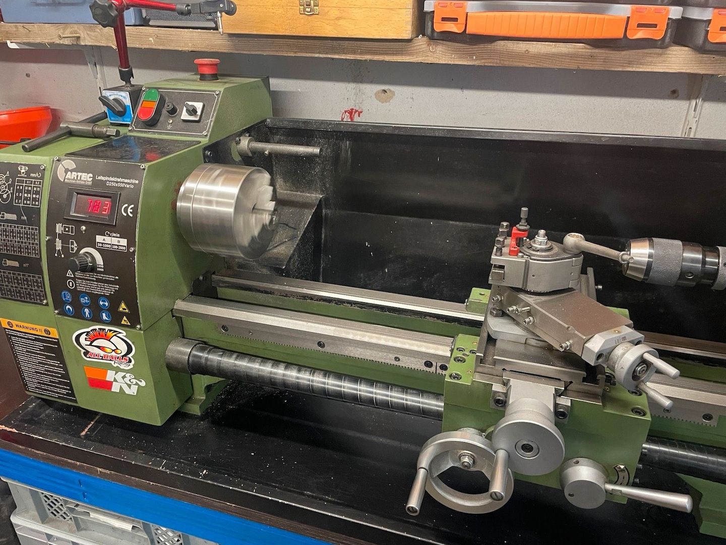 Drehbank Artec D250x550 Vario