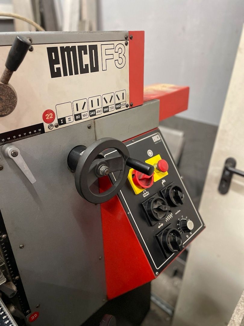 EMCO F3 3-Achs Fräsmaschine Fräsbank TOP