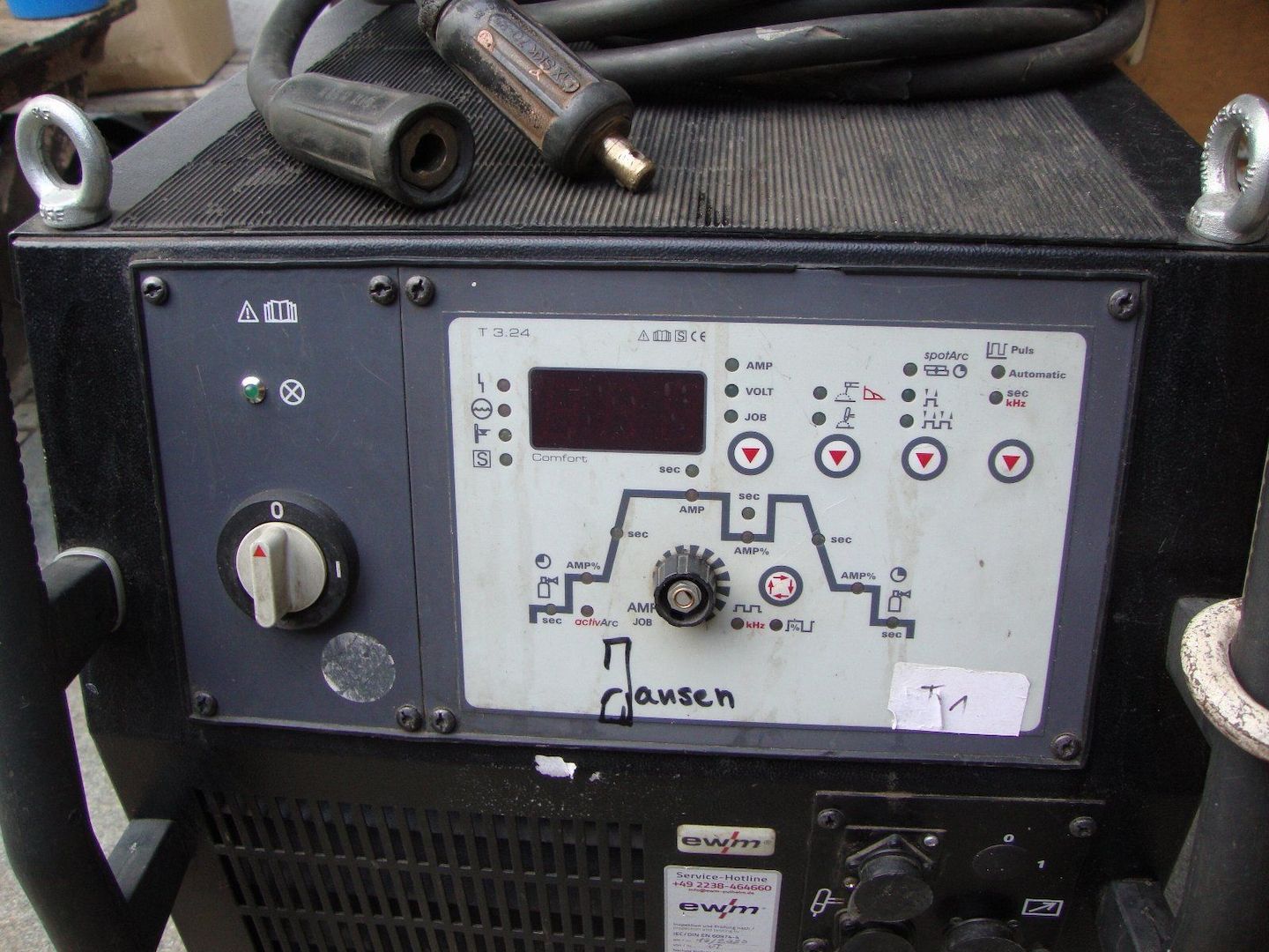 EWM Tetrix Comfort 401 FW, WIG-Schweißgerät, Gleichstrom, 400 A