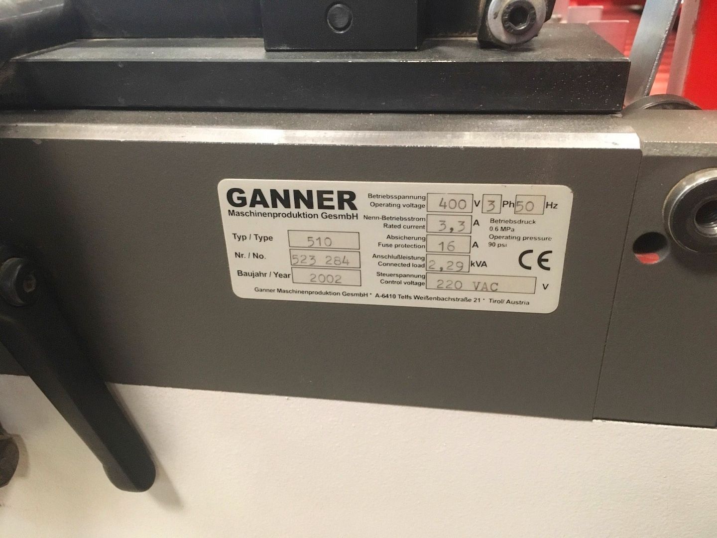 Gannomat Optima 21 Typ 510 gebraucht