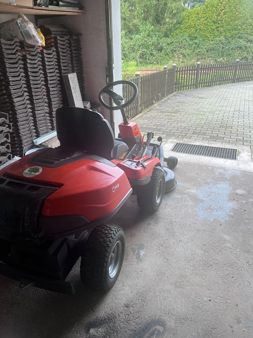 Husqvarna Rider R 214 Tc 2 Zylinder Inclusive Mähdeck
