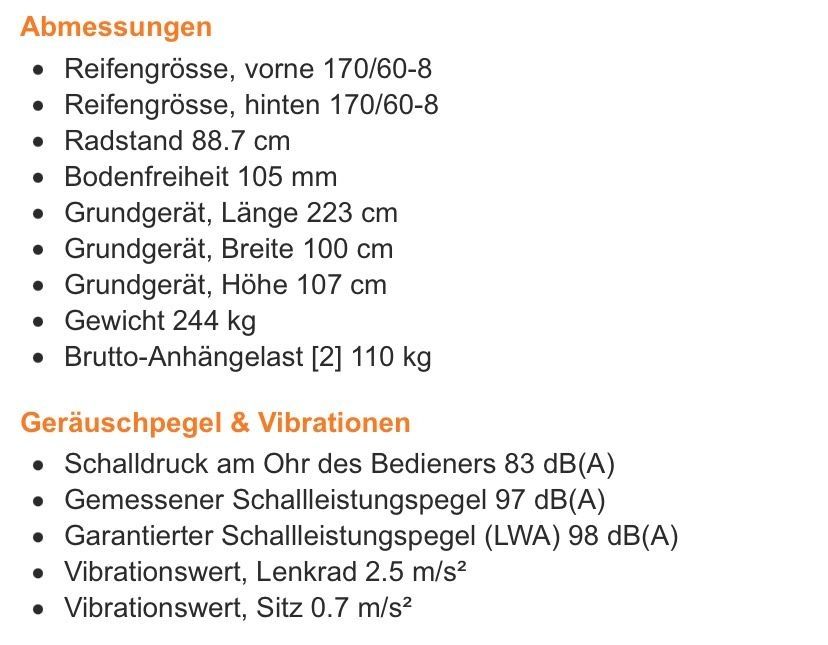 Husqvarna Rider R 214 Tc 2 Zylinder Inclusive Mähdeck