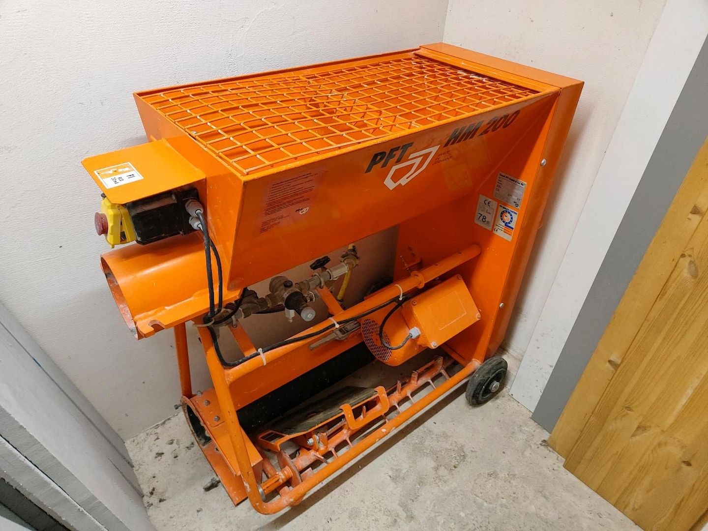 PFT Zwangsmischer  Durchlaufmischer