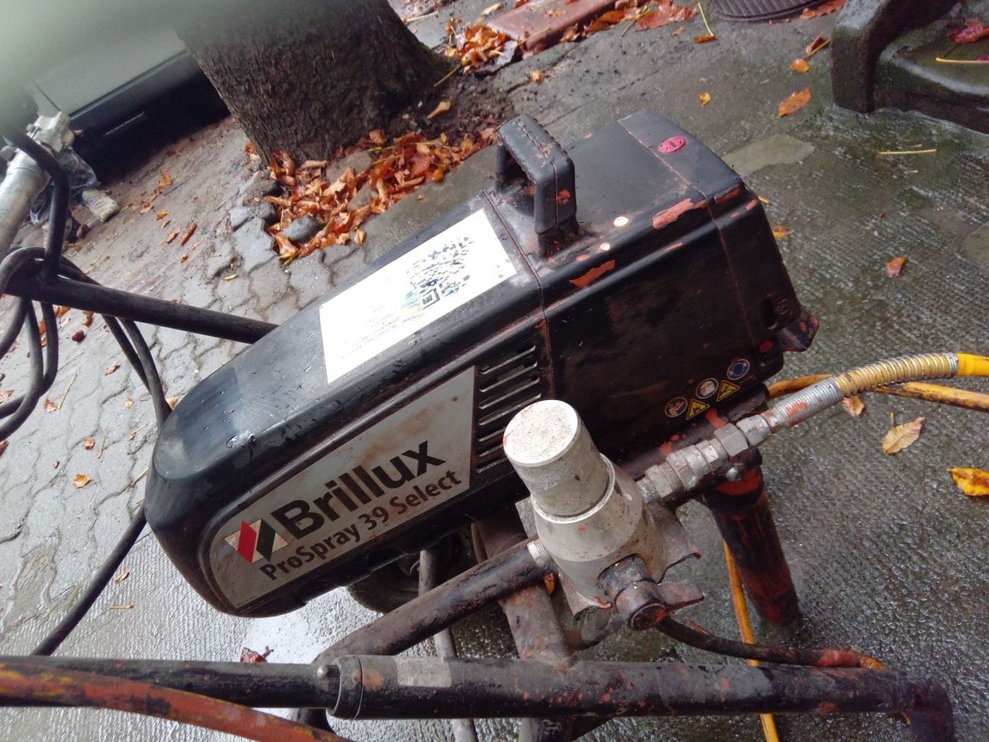 Putz und Lackiermaschine