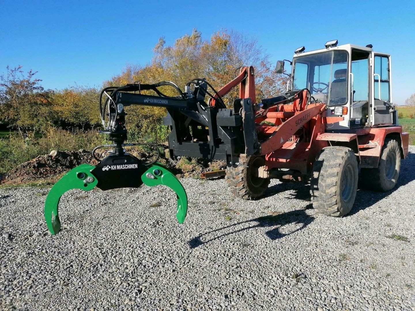 Rückezange  Holzzange  Euro Kombi Dreipunkt 2in1 ANGEBOT