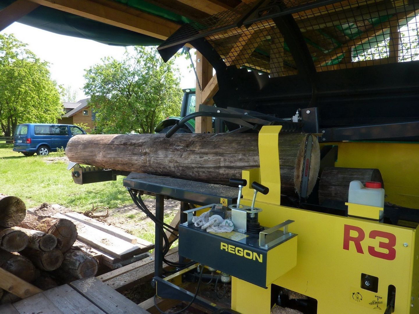 Sägespaltautomat REGON R3 -Super Zustand -Kombigerät