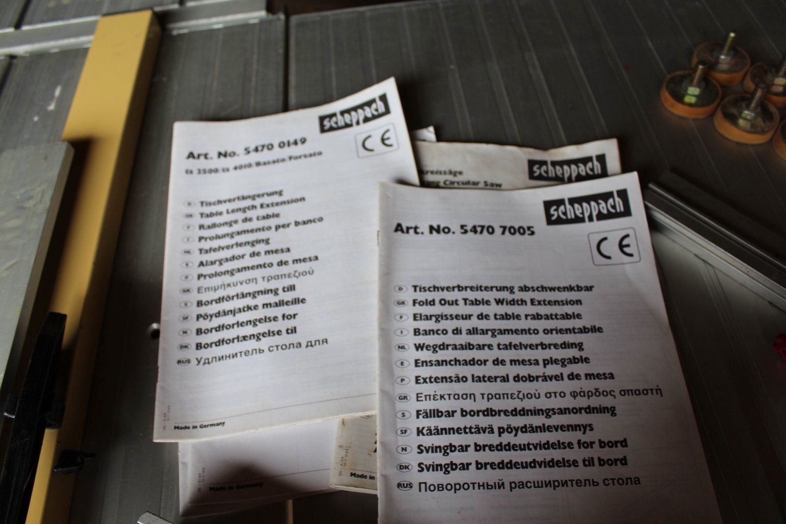 Scheppach Formatkreissage Forsato XXL