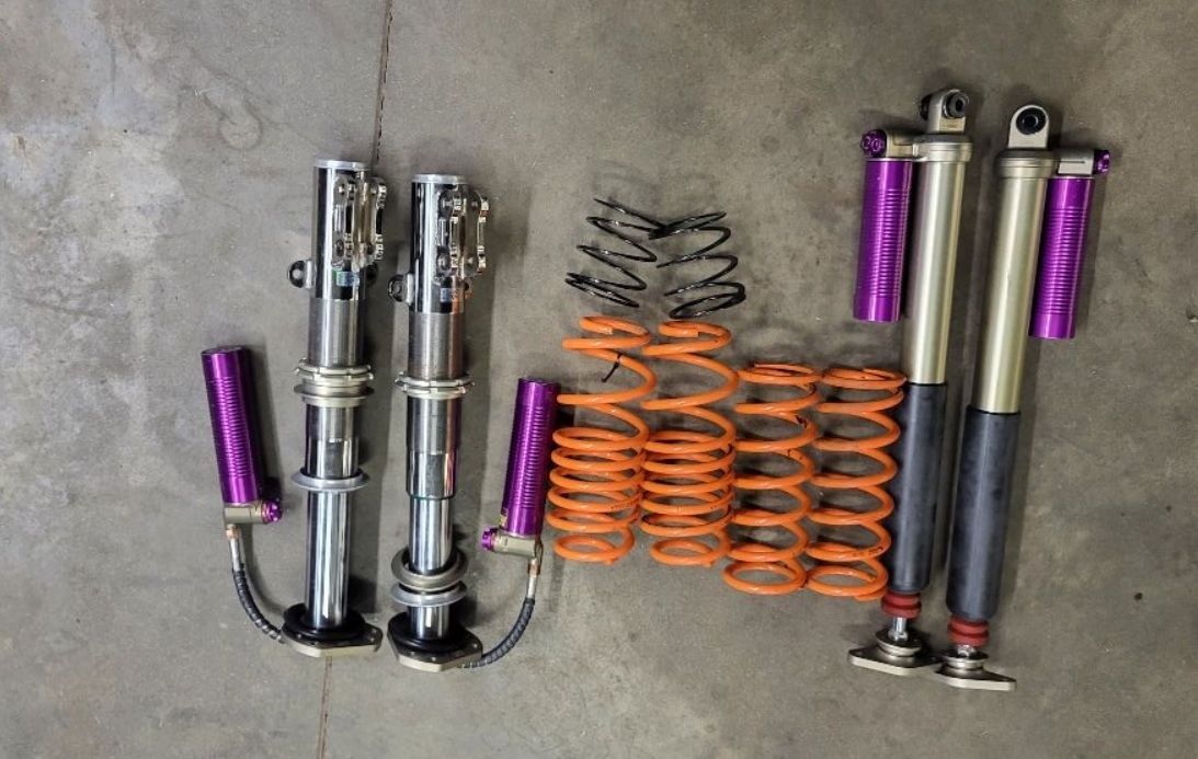Reiger suspension for Ford Fiesta Rally4