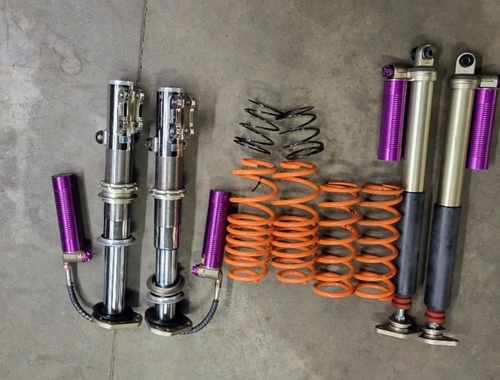 Reiger suspension for Ford Fiesta Rally4