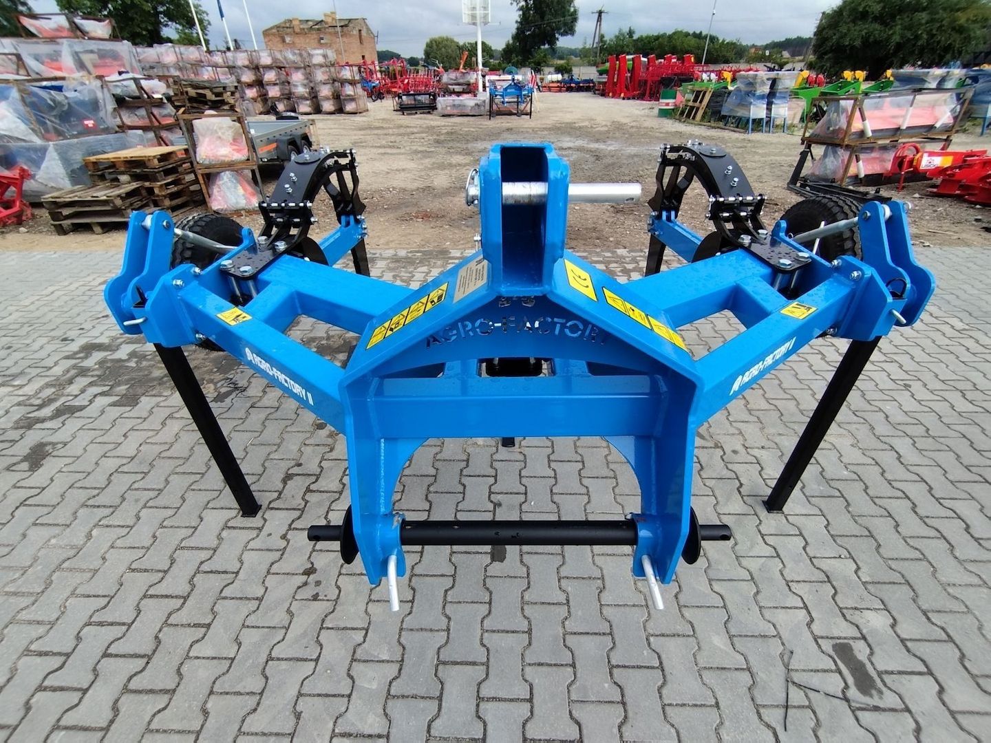 Tiefenlockerer 2,4m Untergrundlockerer Rohrstabwalze Stützräder