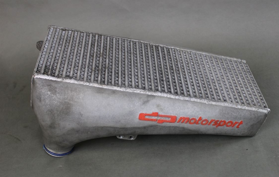 Porsche Turbo Intercooler and Boost wheel /  Porsche Turbo Intercooler und Boost-Rad