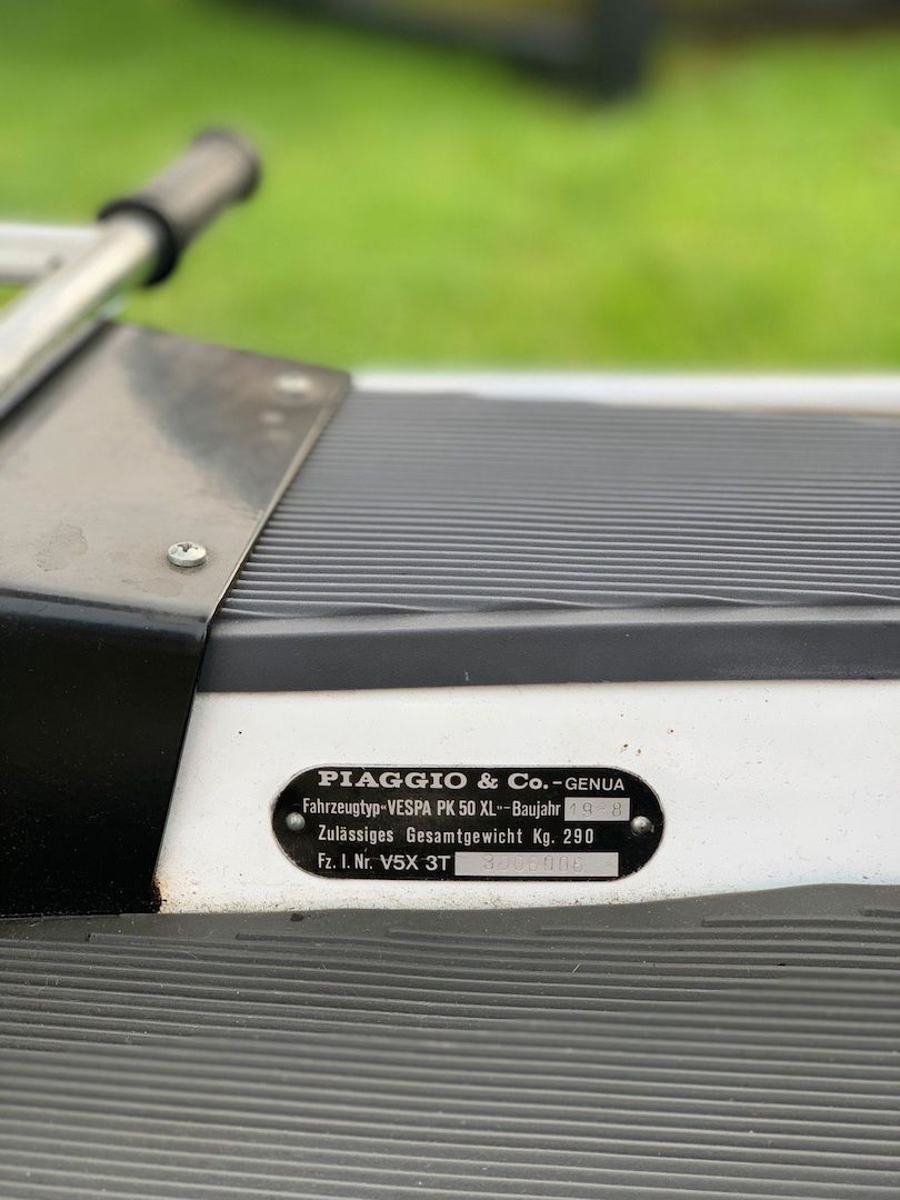 Vespa PK50 XL aus 1988 Liebhaberfahrzeug in Originallack