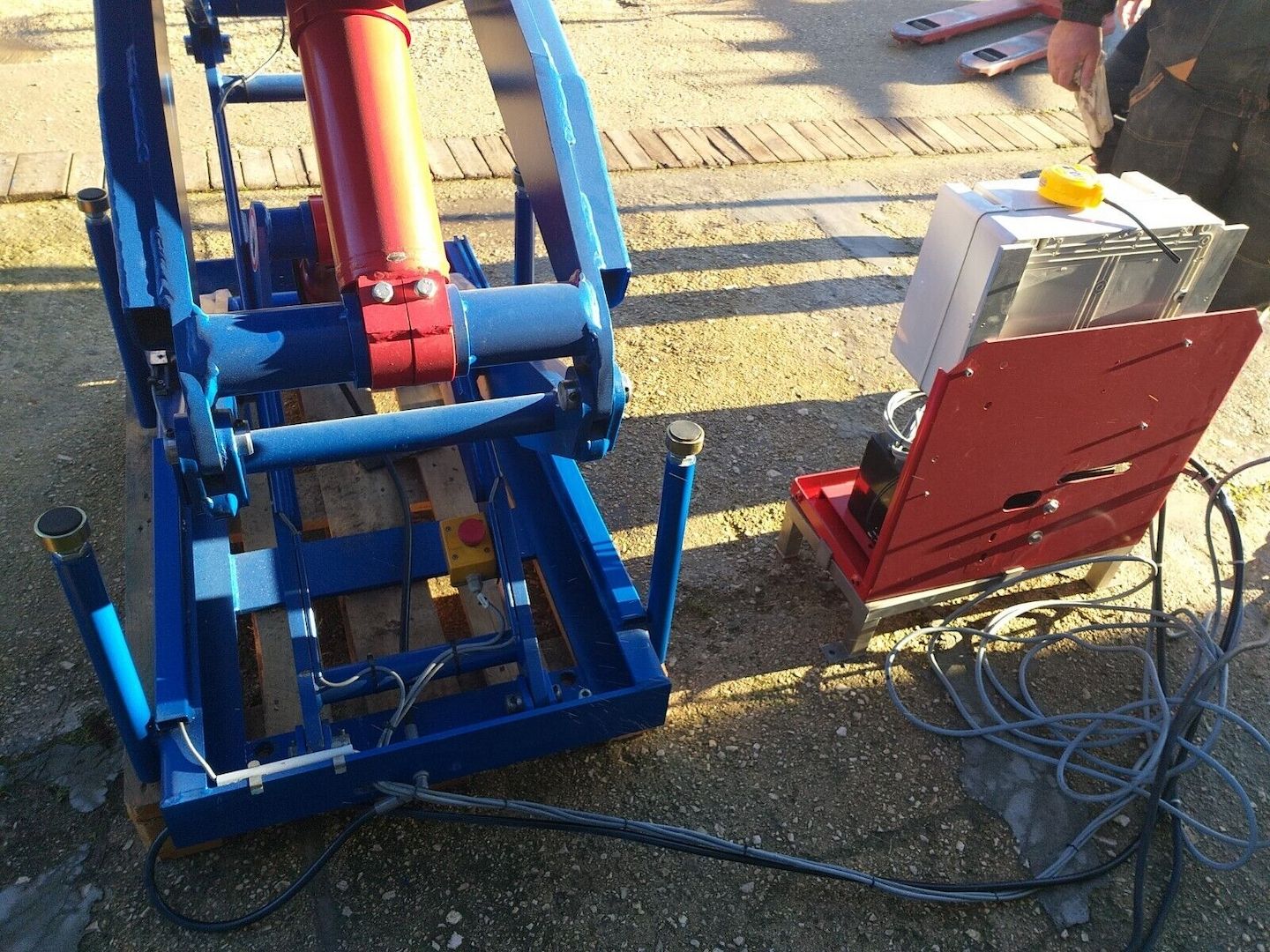 206cm ROLLSTUHLLIFT HEBEBÜHNE oder LADELIFT SCHEREN HUBTISCH HUBLIFT HEBELIFT