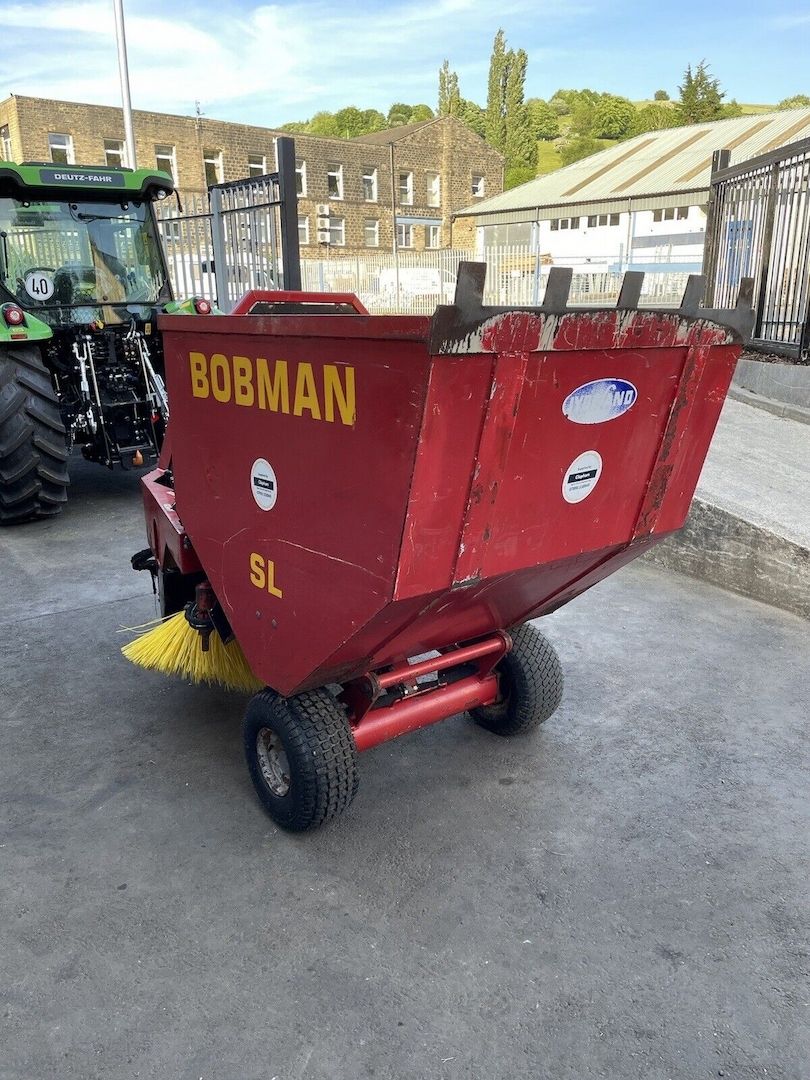 Bobman SL Bettwäsche Maschine 2010 Kubik Reader Sägemehl Spender