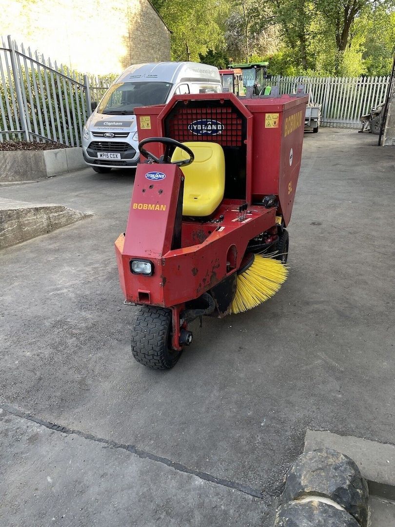 Bobman SL Bettwäsche Maschine 2010 Kubik Reader Sägemehl Spender