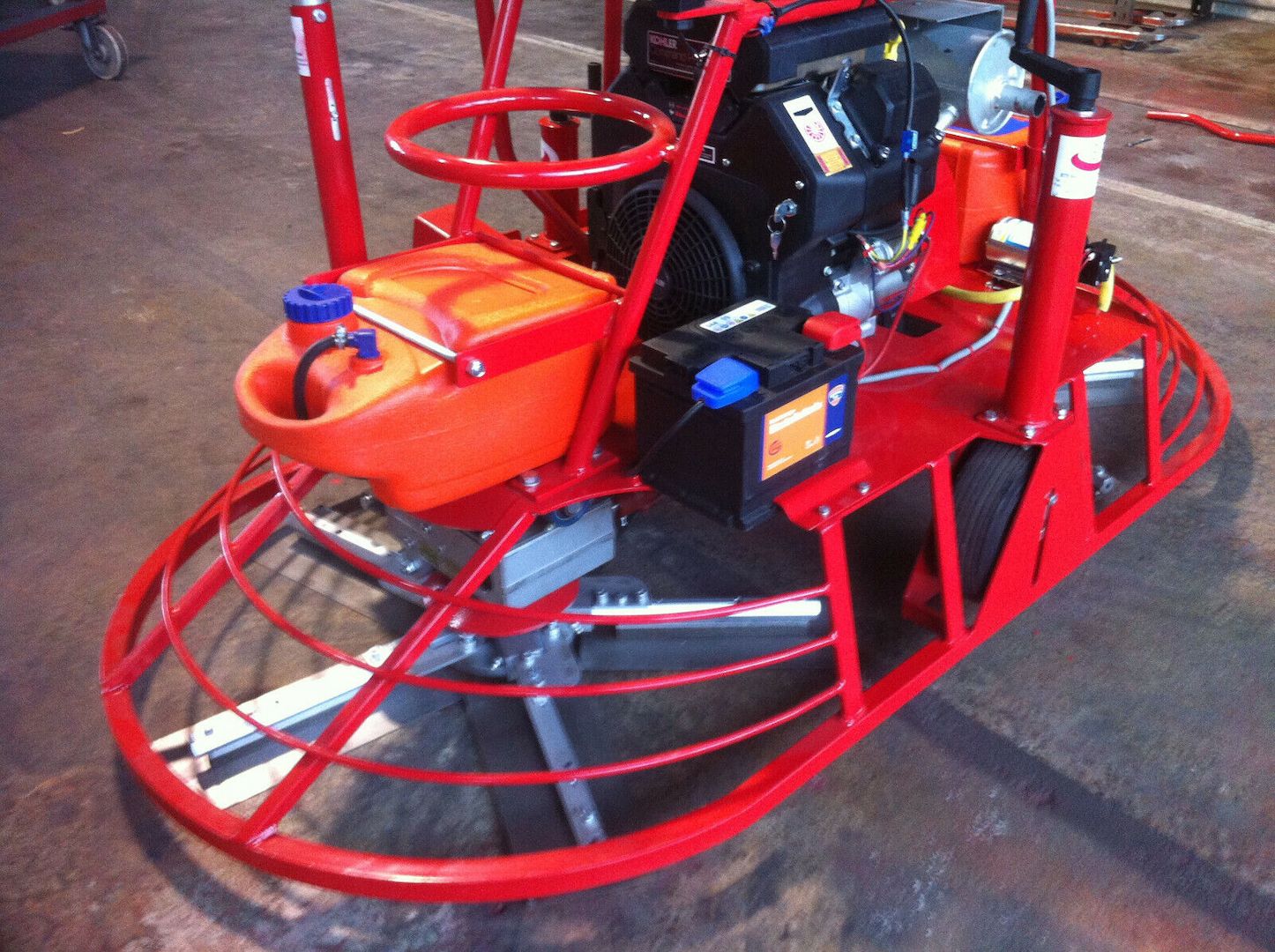 BTS Doppelglättmaschine 5 oder 4-Flügel erhältlich Flügelglätter, Betonglätter