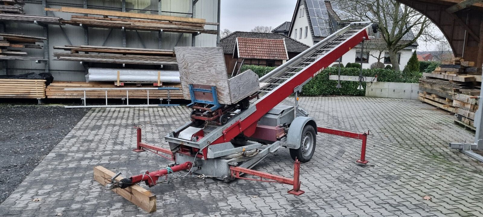 Emminghaus Alu Schrägaufzug 22m + Knickstück + Verlängerung