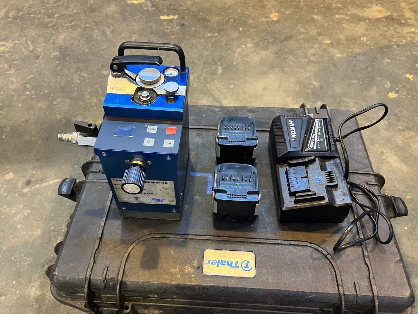 Glasfaser Einblasgerät Thaler Micro Blower HD